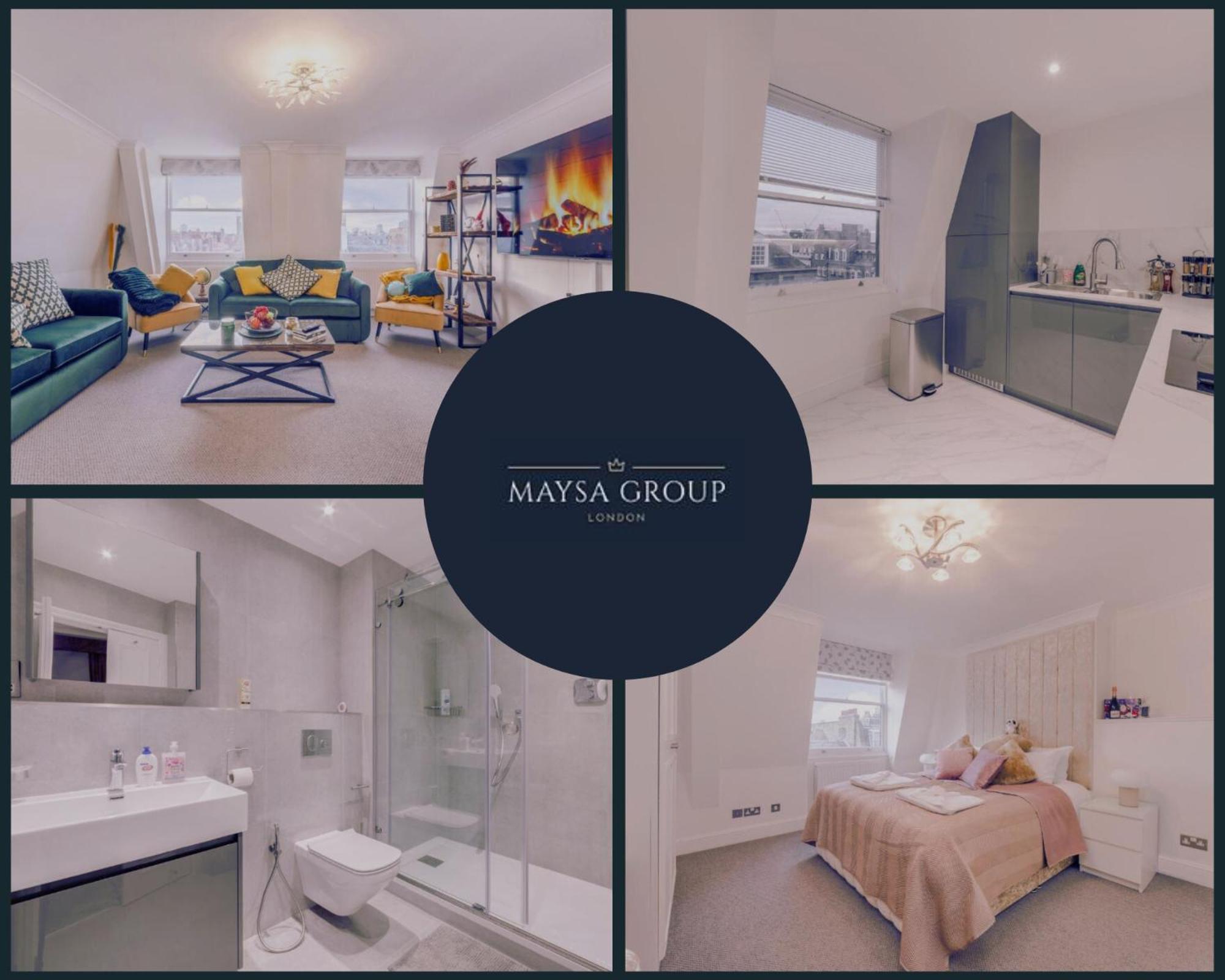 City Chic 3 Bedroom 2 Bathroom Luxury Living 7Hs London Bagian luar foto